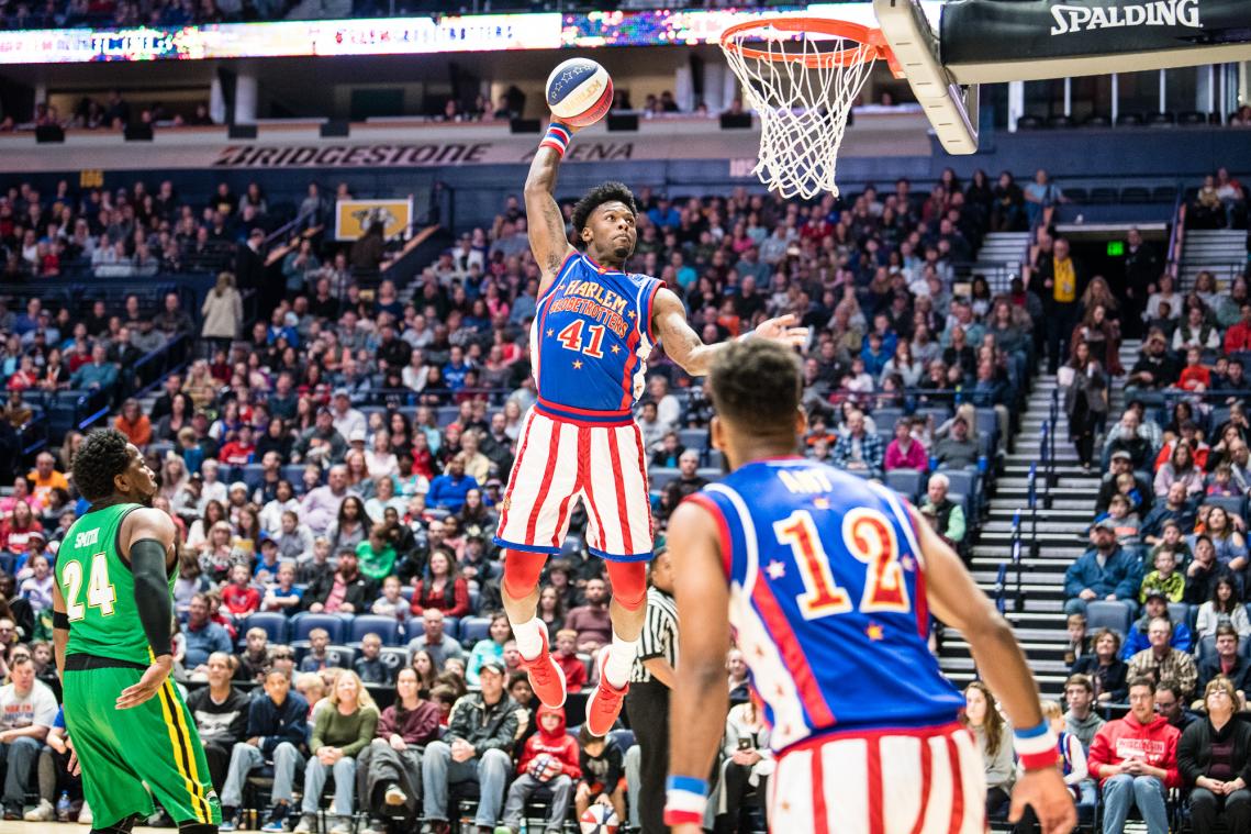 Win tickets voor Harlem Globetrotters!