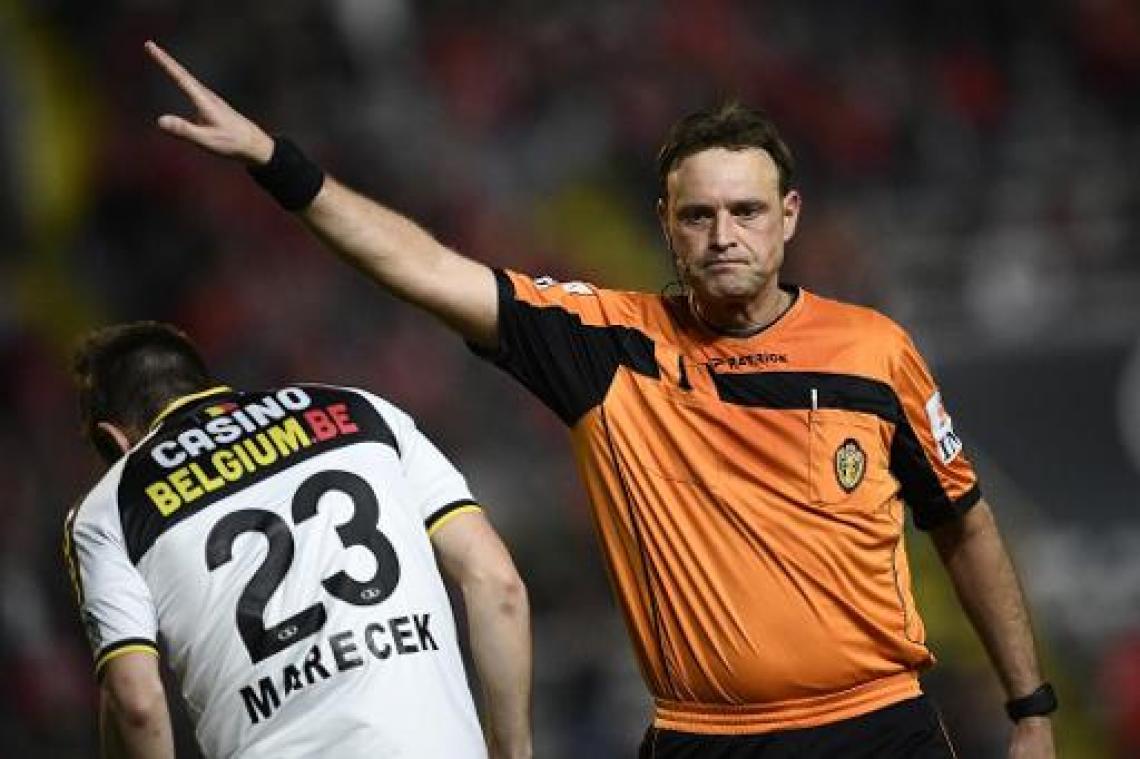 Scheidsrechtersbaas Verbist recupereert ref Geldhof en drie assistenten