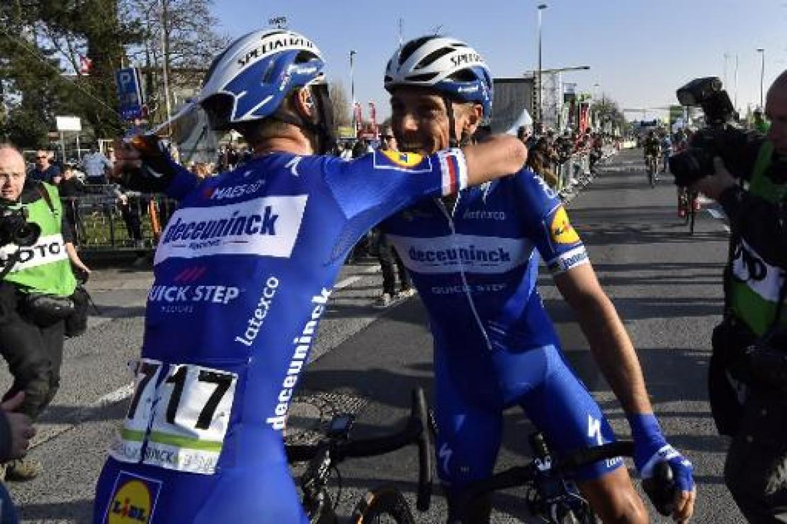 Zdenek Stybar houdt Wout van Aert van zege in E3 Harelbeke