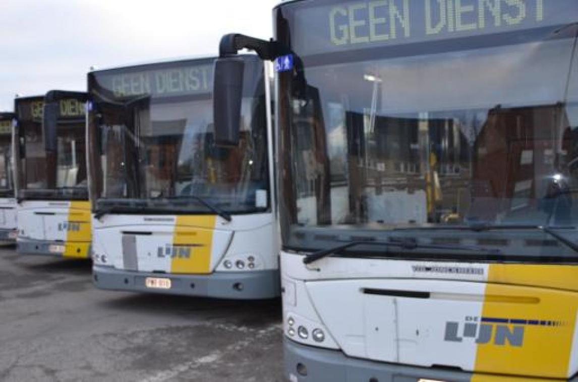 Vakbondsactie verstoort busverkeer in Antwerpen na agressiegeval op chauffeur
