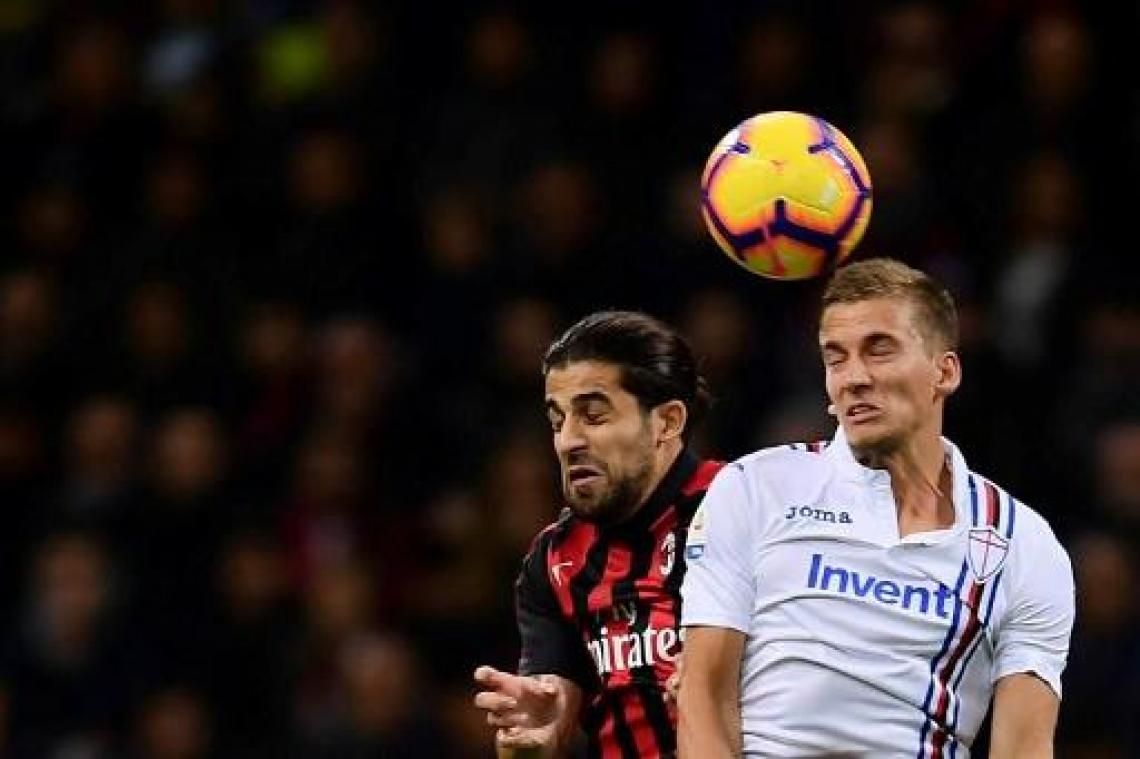 Belgen in het buitenland - AC Milan verliest van Sampdoria na blunder van Donnarumma