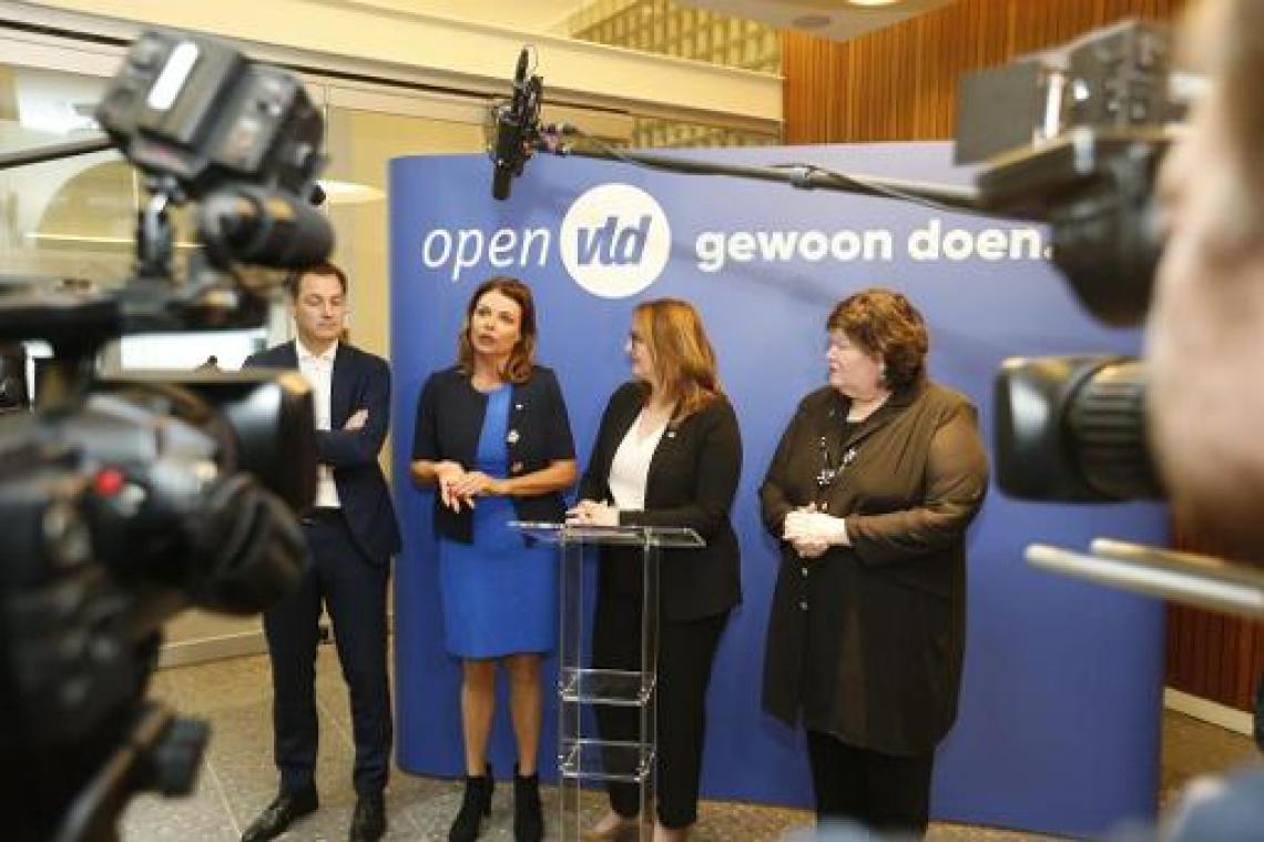 Open Vld Vlaams-Brabant met Lien Degol, Goedele Liekens en Bob Savenberg naar kiezer