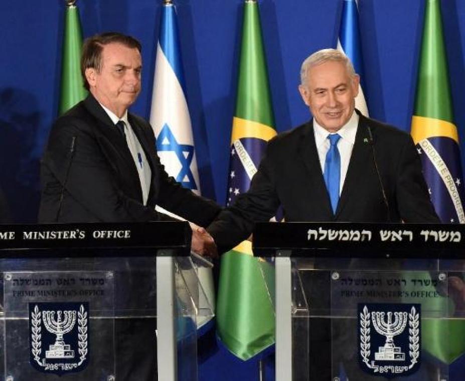 Bolsonaro opent "diplomatiek kantoor" in Jeruzalem, maar nog geen ambassade