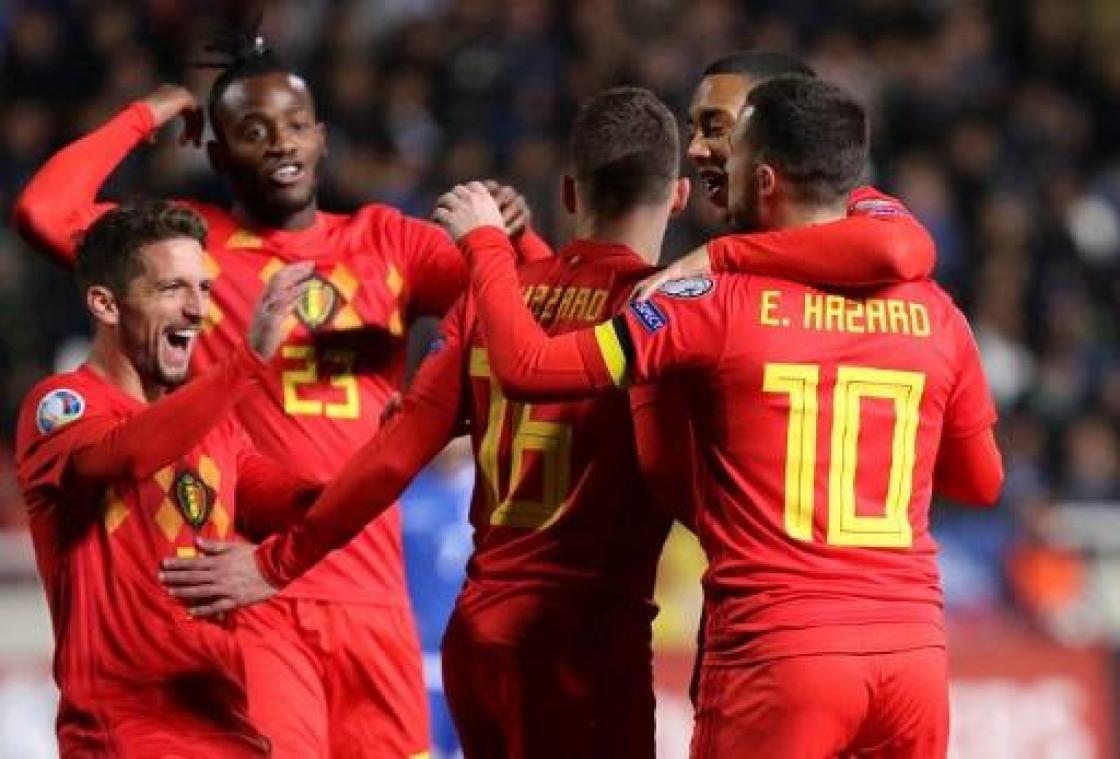 Rode Duivels staan morgen voor zesde keer op rij bovenaan FIFA-ranking