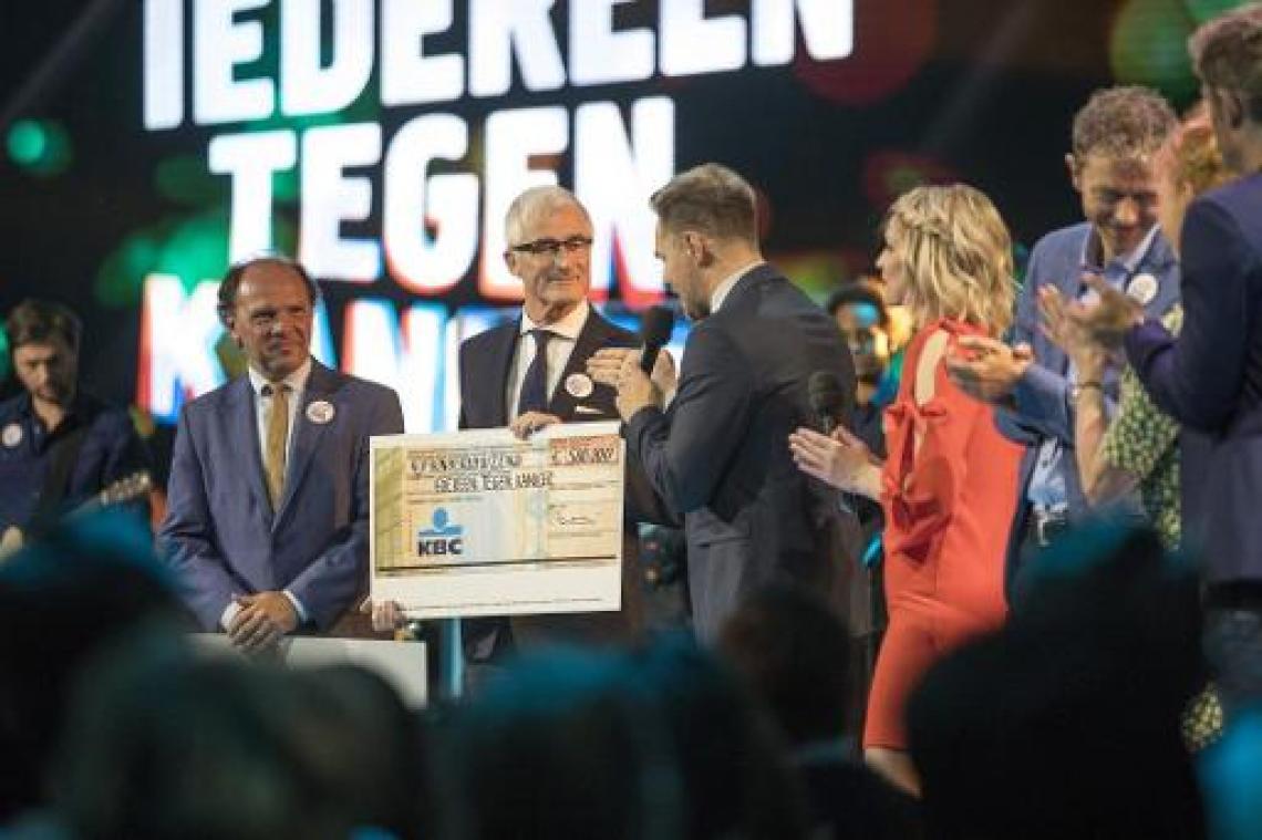 "Mensen verzetten bergen" bedankt Vlaanderen voor 30 jaar steun aan Kom op Tegen Kanker