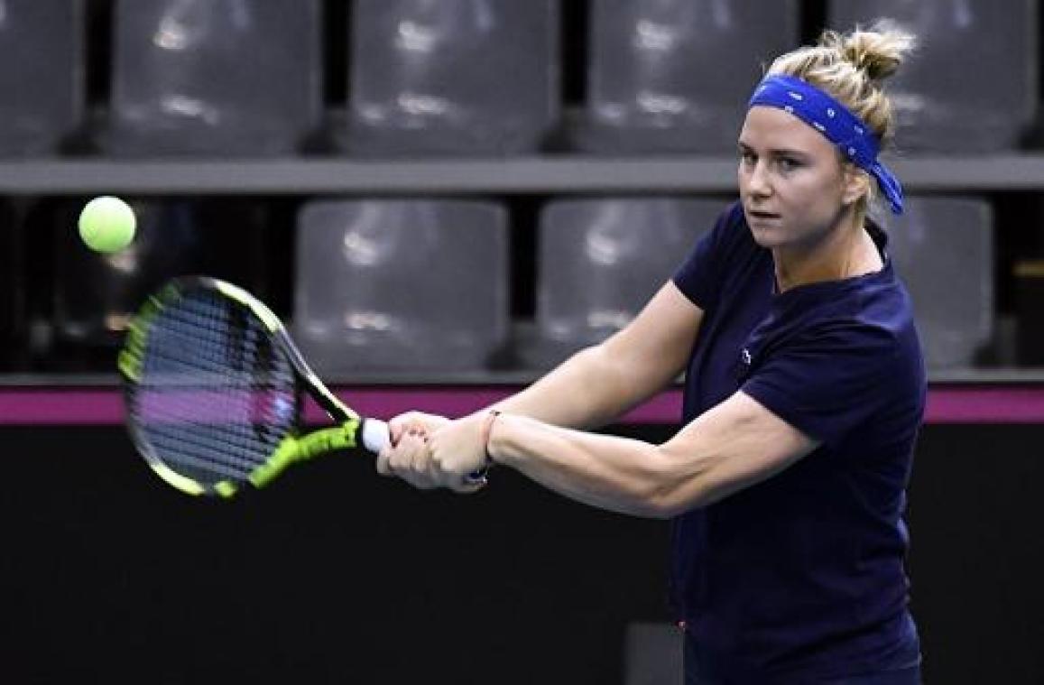 WTA Charleston - Ysaline Bonaventure struikelt over eerste horde