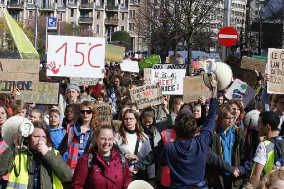 Landbouwers stappen mee in twaalfde mars van Youth for Climate