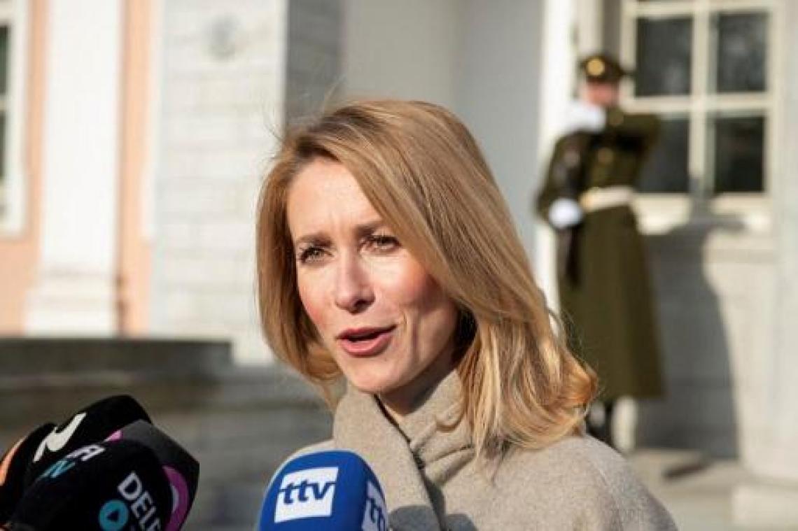 Liberale Kaja Kallas krijgt opdracht om nieuwe Estse regering te vormen