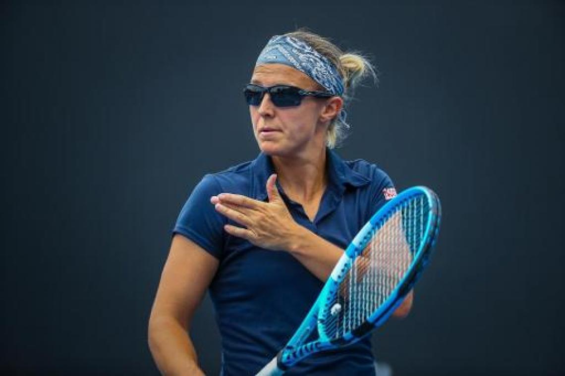 WTA Monterrey - Kirsten Flipkens verliest in kwartfinales van Angelique Kerber