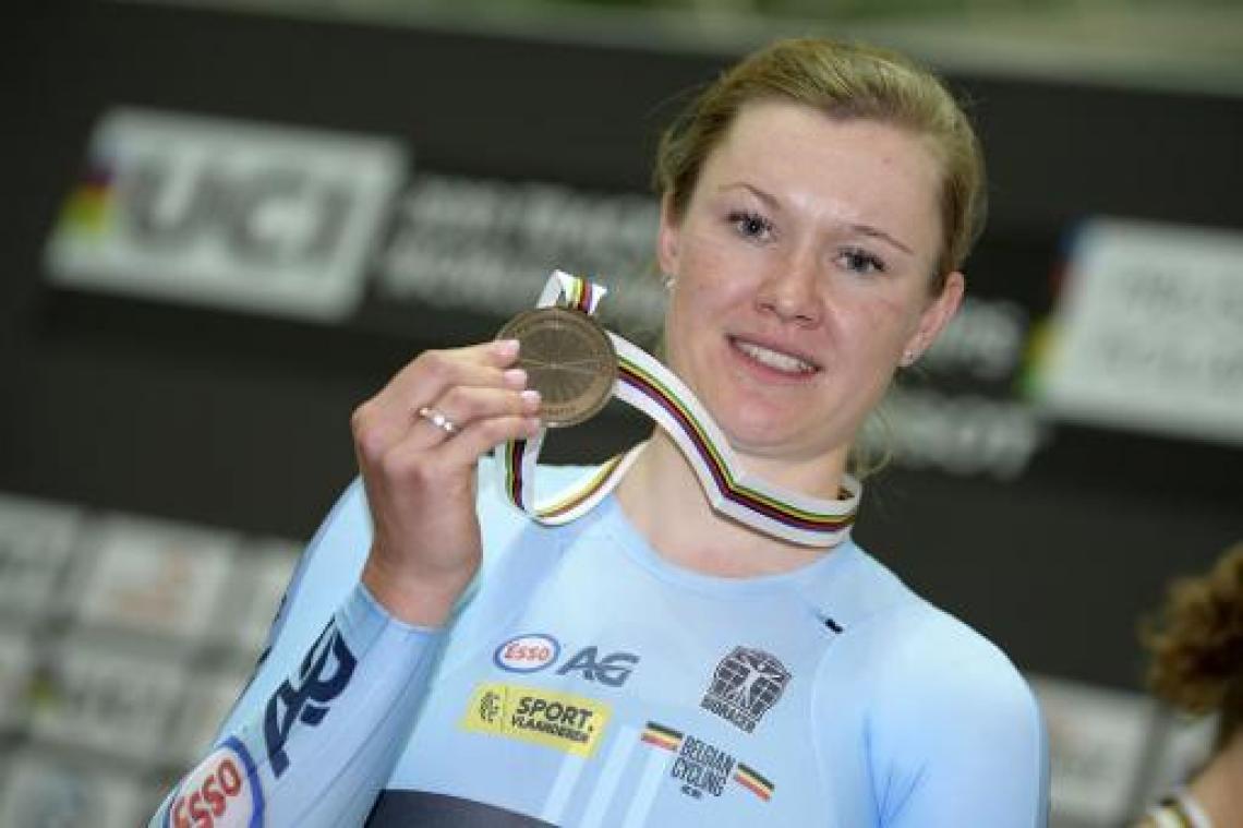 Jolien D'hoore viert rentree in haar "favoriete koers"