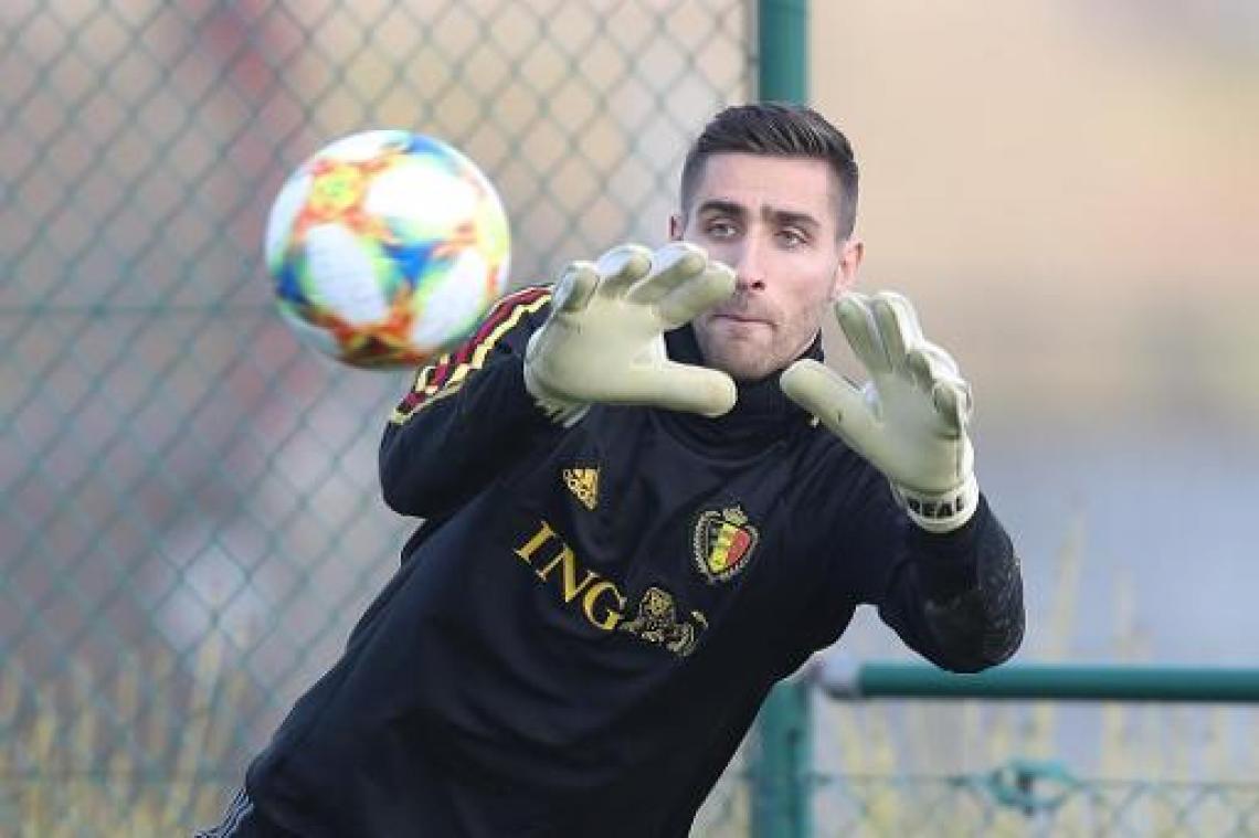 Koen Casteels blesseert zich tijdens opwarming