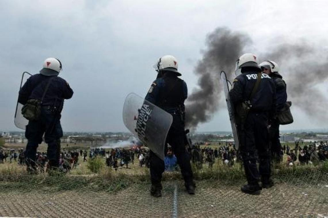 Asiel en migratie - Botsingen tussen migranten en politie in noorden van Griekenland