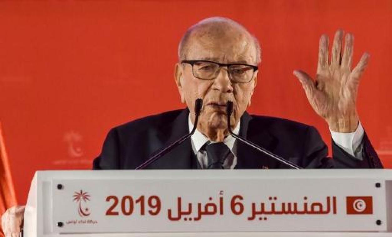 Tunesische president Essebsi is geen kandidaat bij presidentsverkiezingen