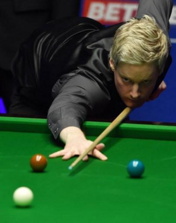 China Open snooker - Neil Robertson: "Luca Brecel speelde geweldig"