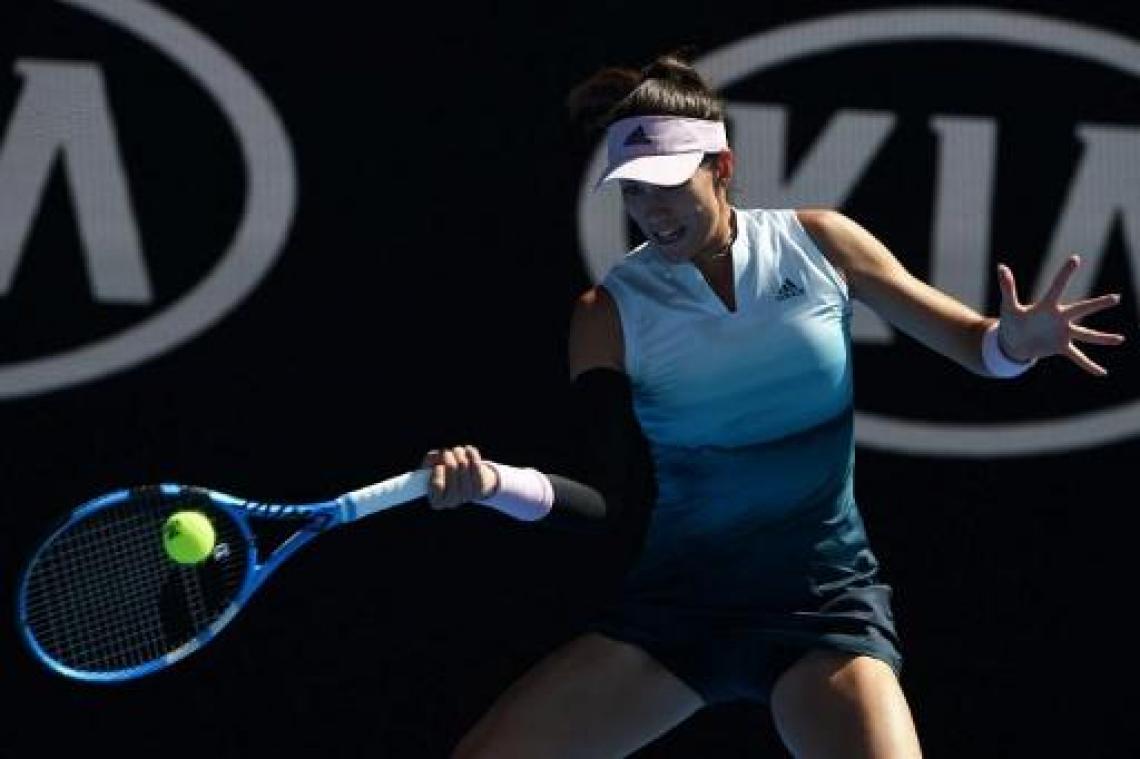 WTA Monterrey - Titelverdedigster Muguruza is de eerste finaliste
