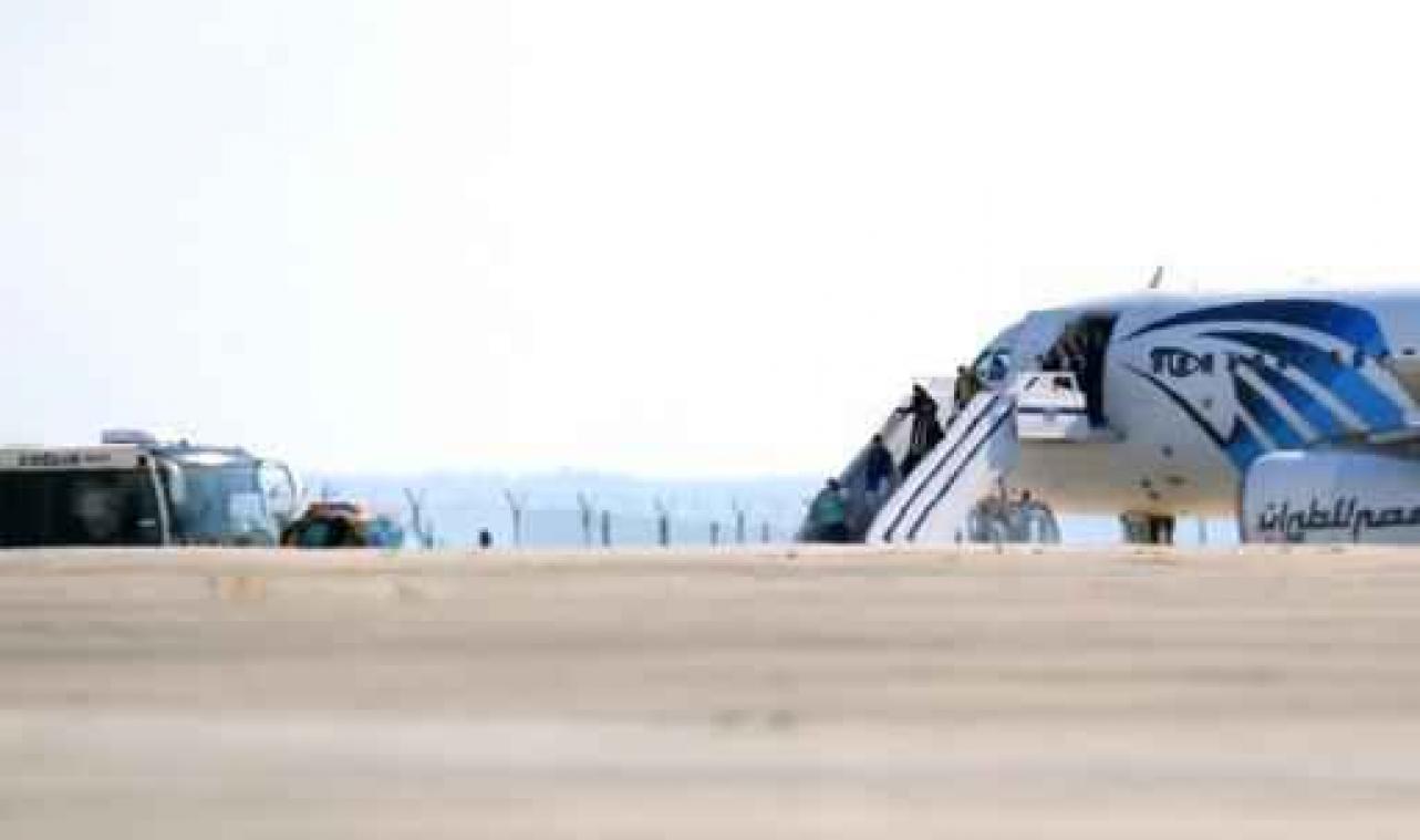 Twee Belgen aan boord van gekaapte vliegtuig