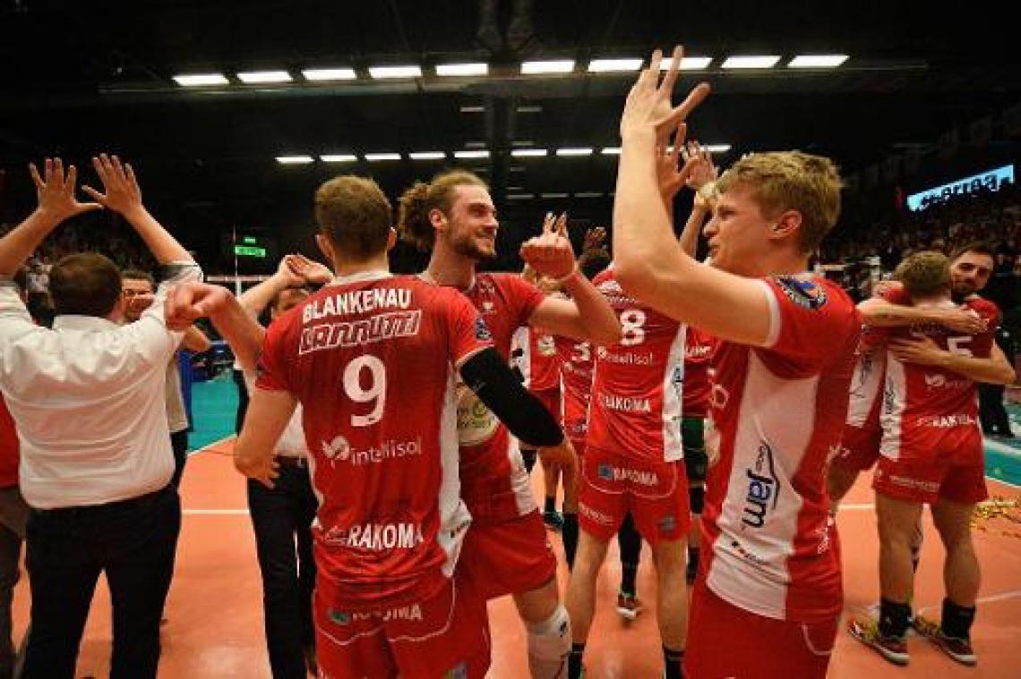 Euromillions Volley League - Maaseik wint met 1-3 bij Aalst en is bijna zeker van titelfinale