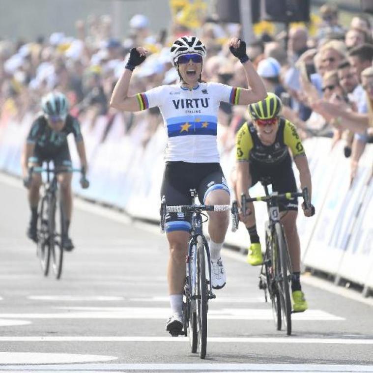 Marta Bastianelli triomfeert bij de vrouwen