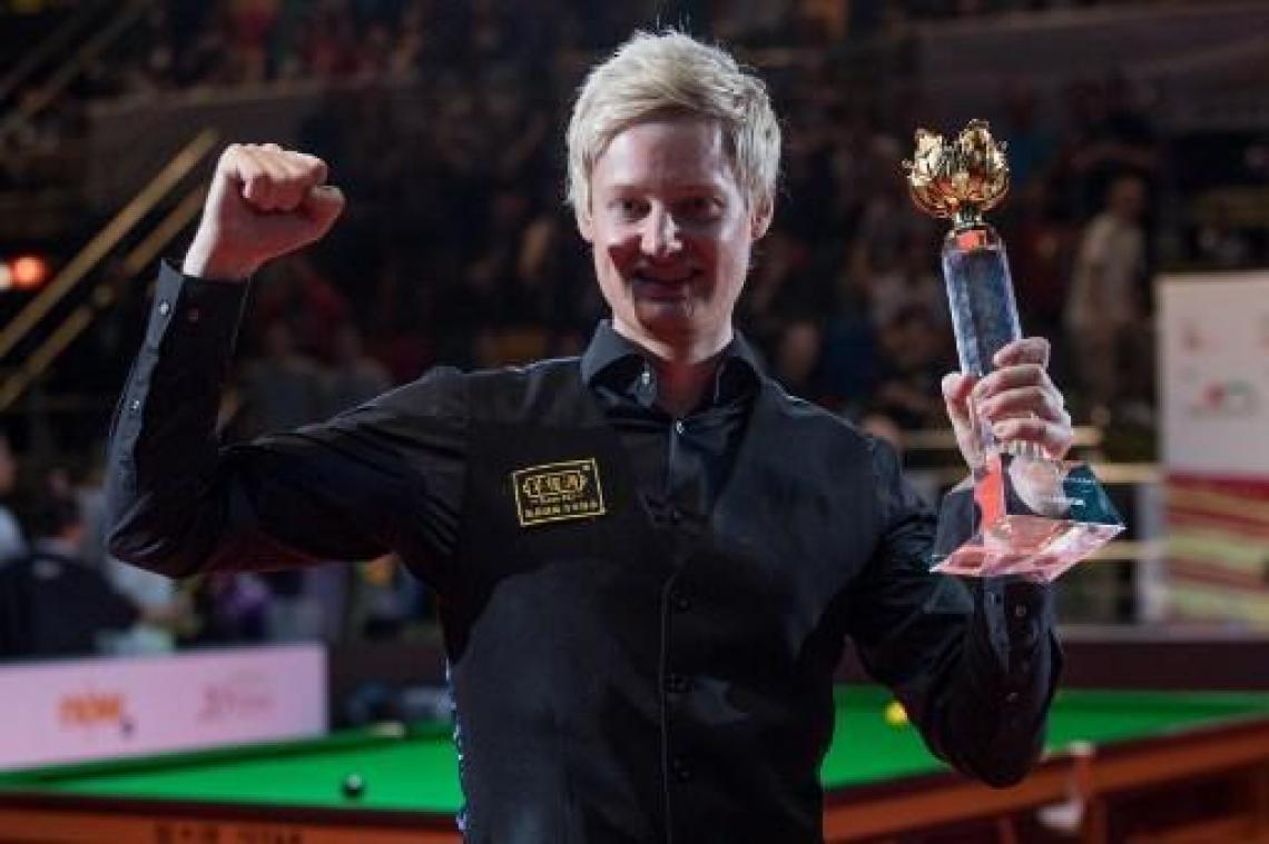 Neil Robertson zet naam tweede keer op erelijst