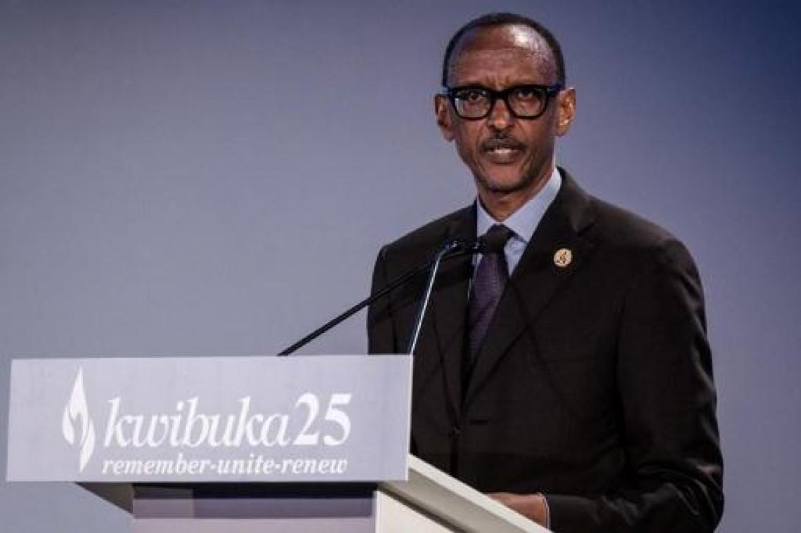 Genocide Rwanda - "Rwanda meer dan ooit verenigd", zegt president Kagame