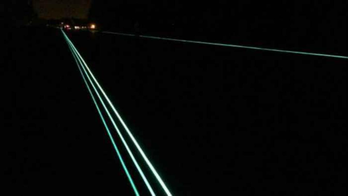 De Nederlanders hebben nu slimme glow-in-the-dark snelwegen