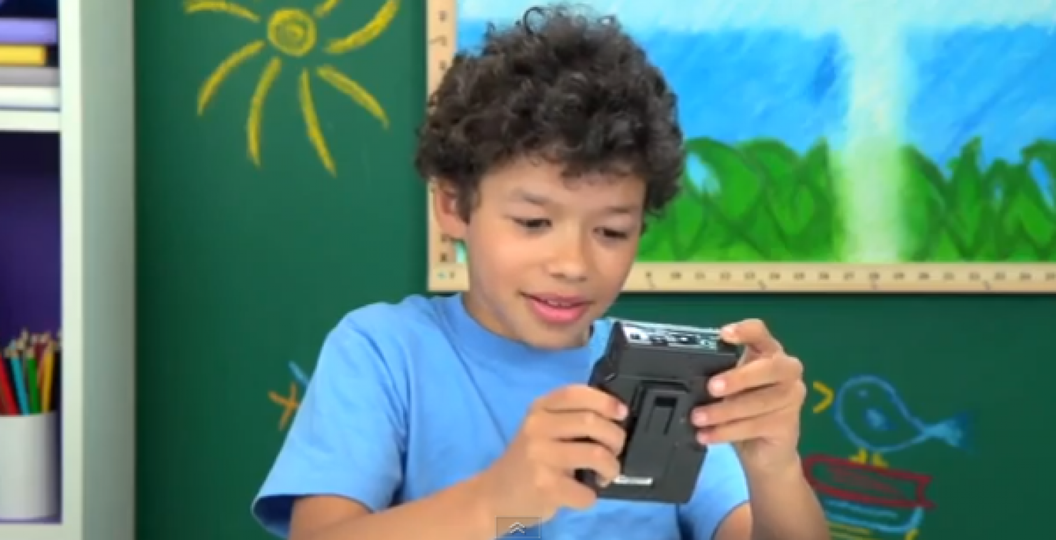 Zo reageren kinderen als ze een walkman zien