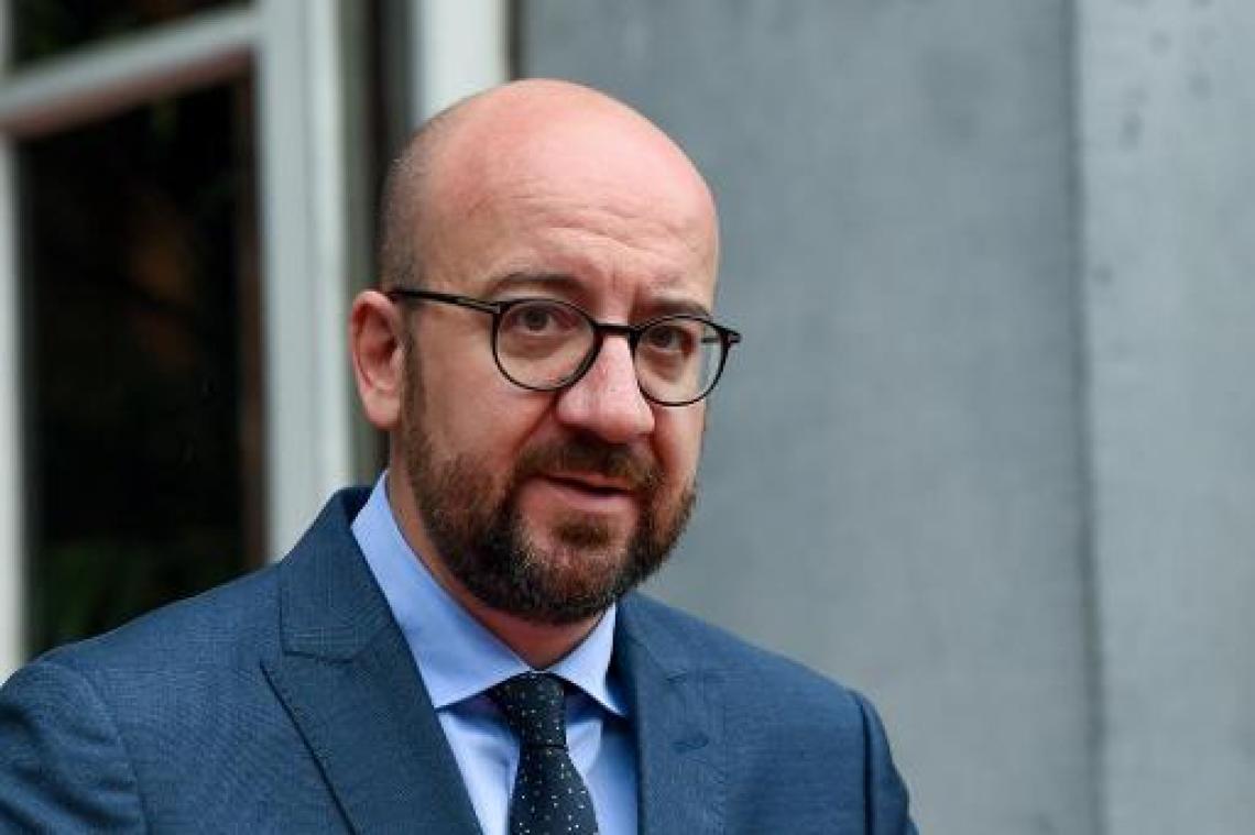Charles Michel herhaalt dat regering lijst Grondwetsartikels niet volledig zal goedkeuren