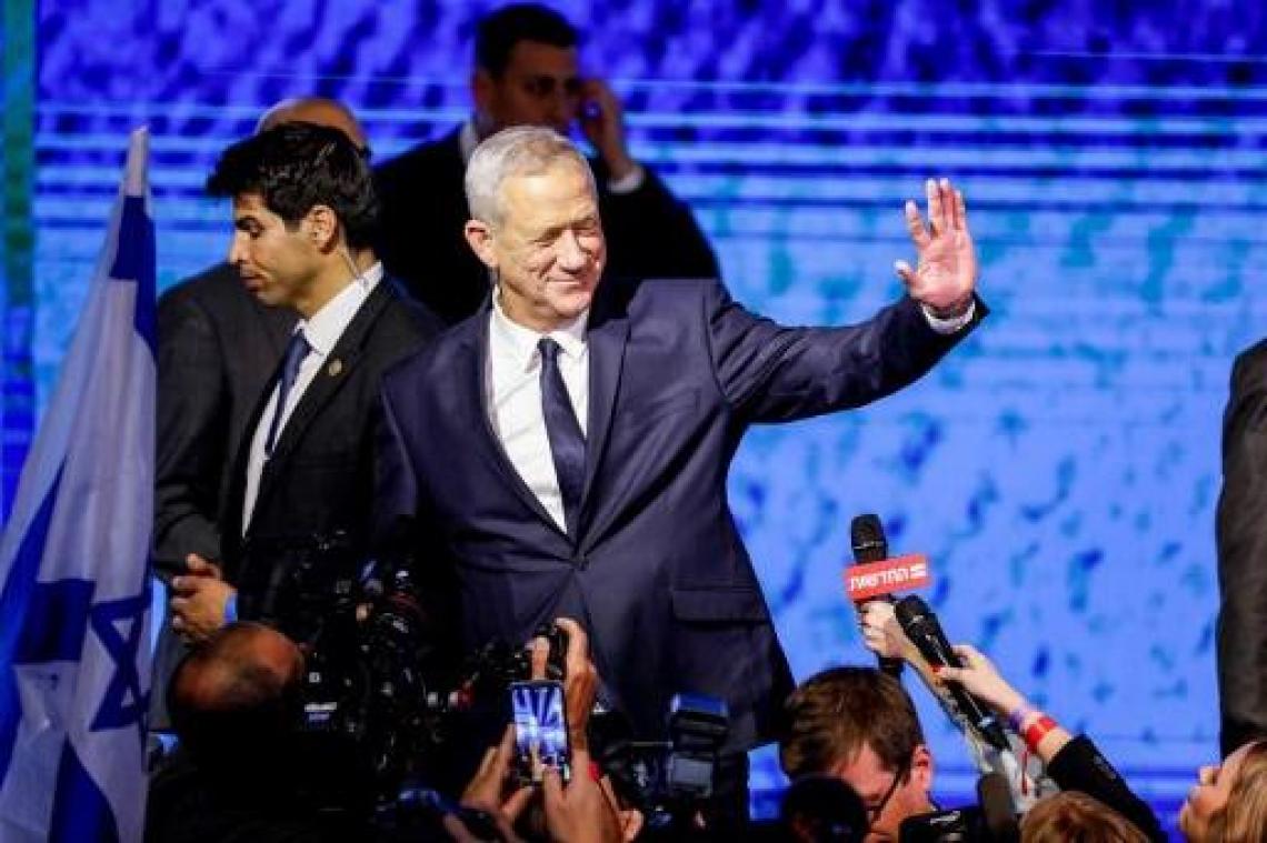 Benny Gantz geeft nederlaag toe