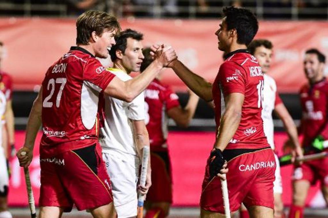 Hockey Pro League - Red Lions weer leider na 7-3 zege tegen Spanje