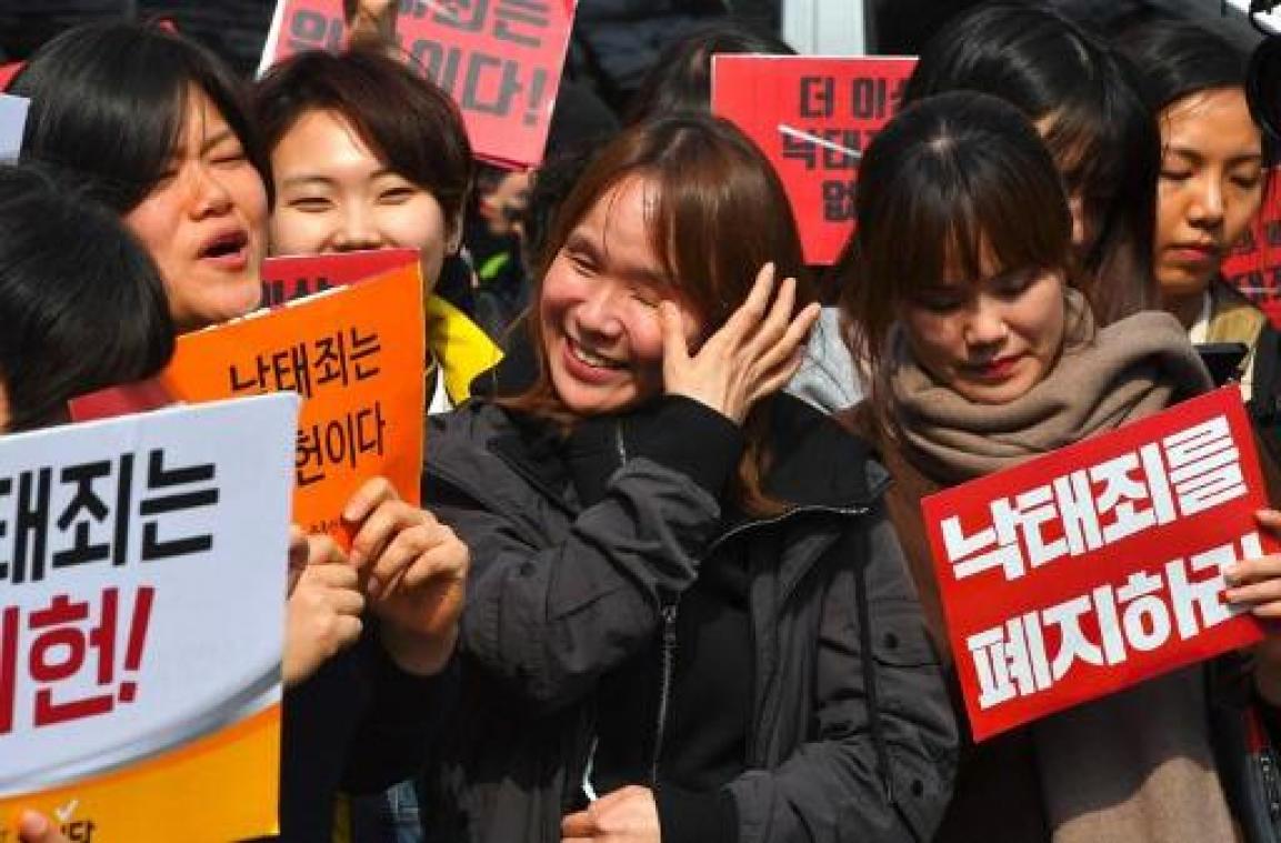 Verbod op abortus in Zuid-Korea ongrondwettelijk