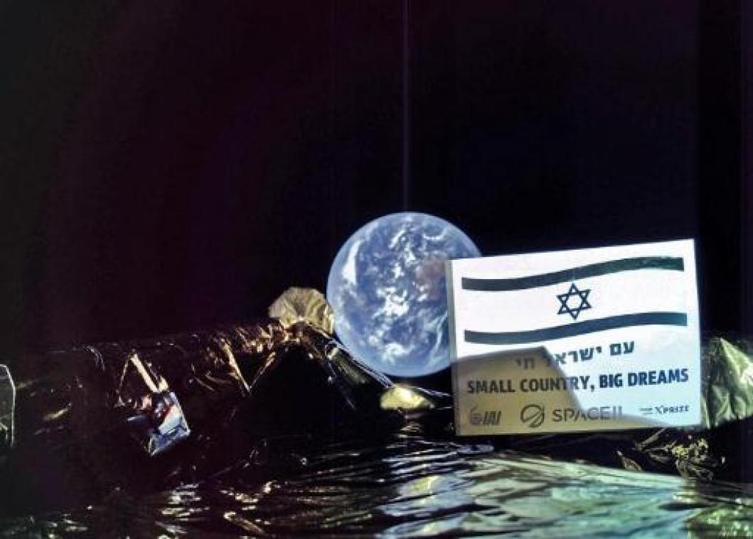 Spanning rond eerste Israëlische Maansonde