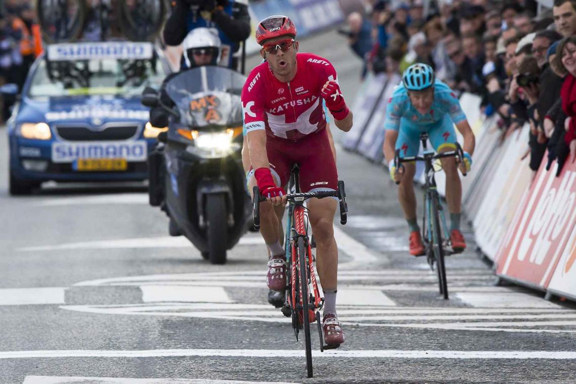 Kristoff wint openingsetappe Driedaagse De Panne-Koksijde