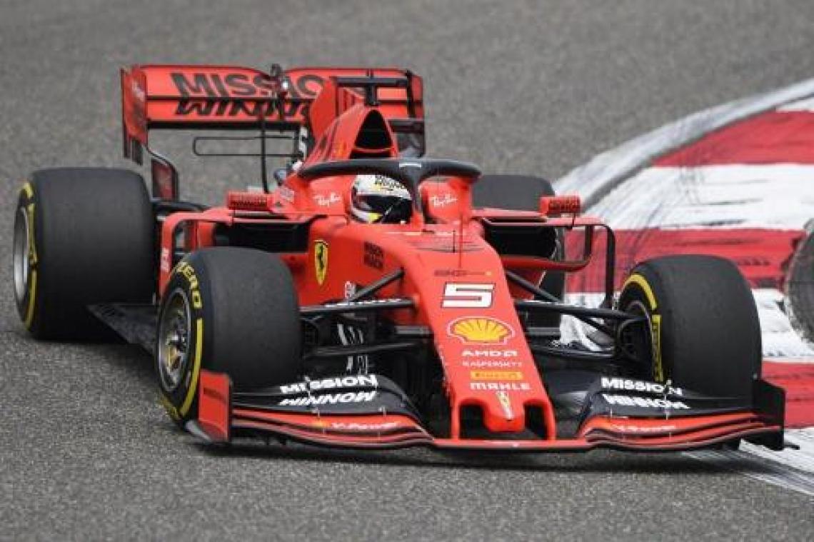 Vettel is de snelste tijdens eerste oefenritten Grote Prijs van China