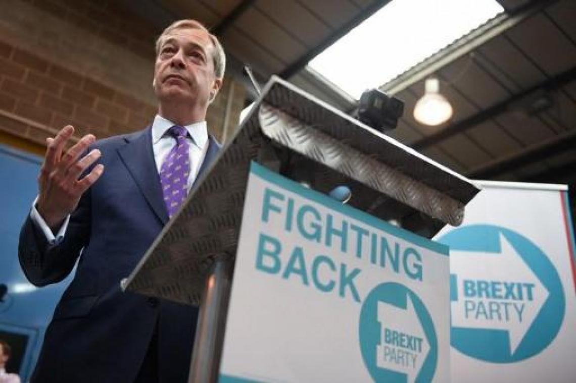 Ex-Ukip-leider Farage sticht brexitpartij