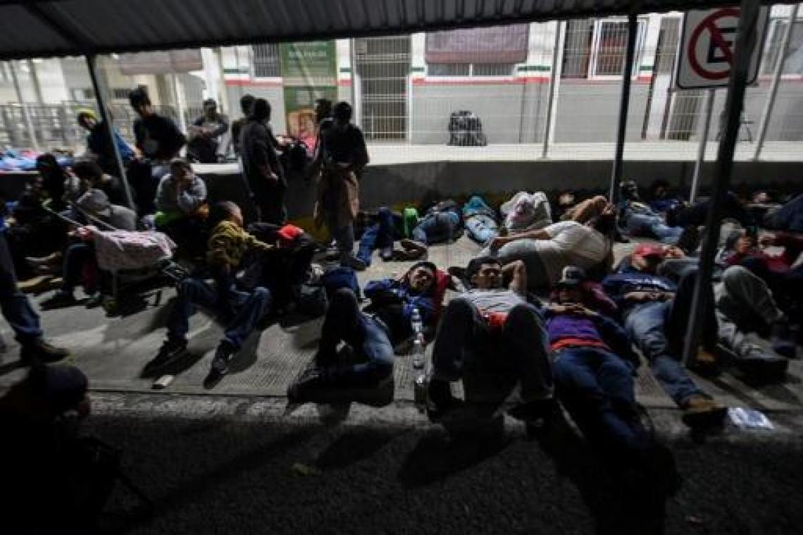 Nieuwe migrantenkaravaan richting VS komt in Mexico aan