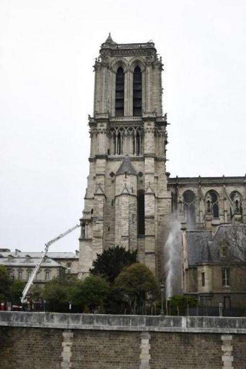 Brand in kathedraal is helemaal geblust