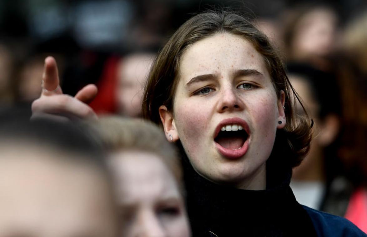 Anuna De Wever: "Ik vind het jammer dat politici nooit meestappen in de klimaatmarsen"