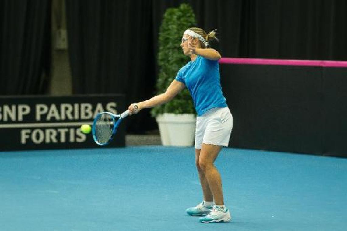 Flipkens opent Fed Cup tegen Spaans speerpunt Muguruza