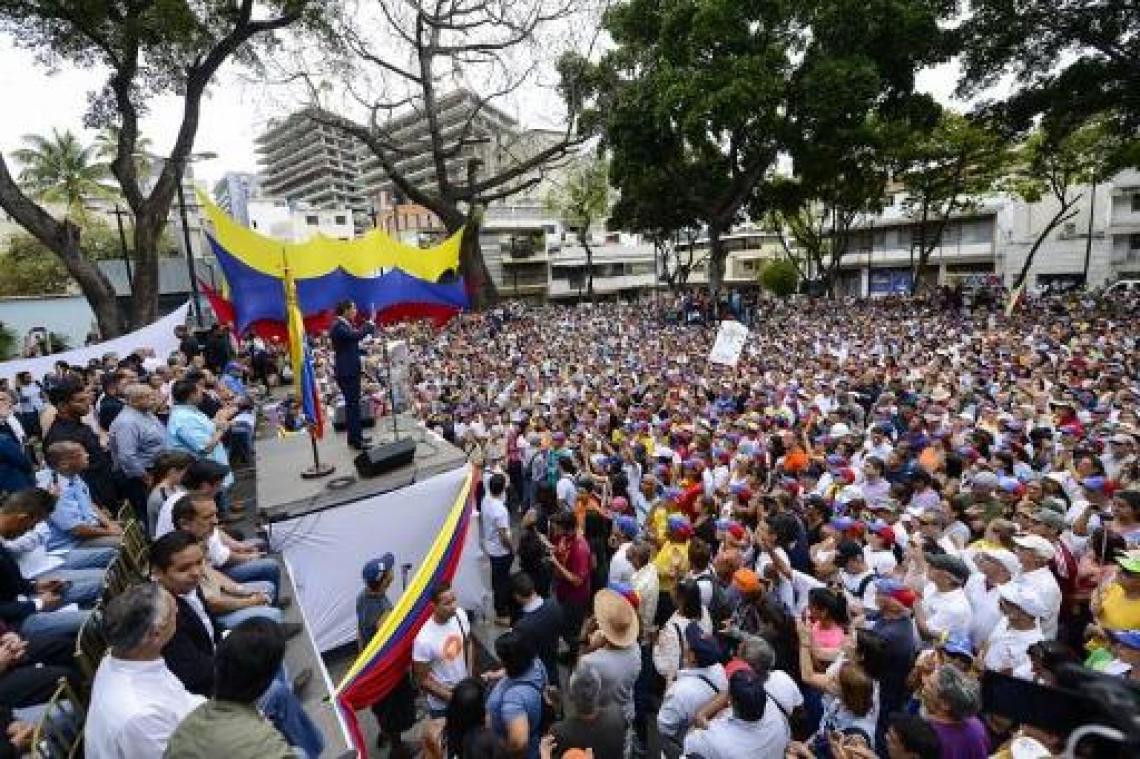 Venezolaanse oppositieleider roept op tot "grootste betoging ooit"