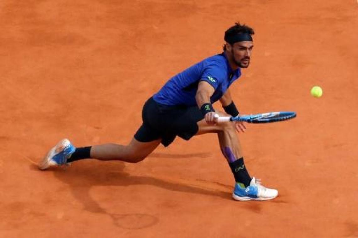 Fognini houdt Nadal uit finale in Monte Carlo