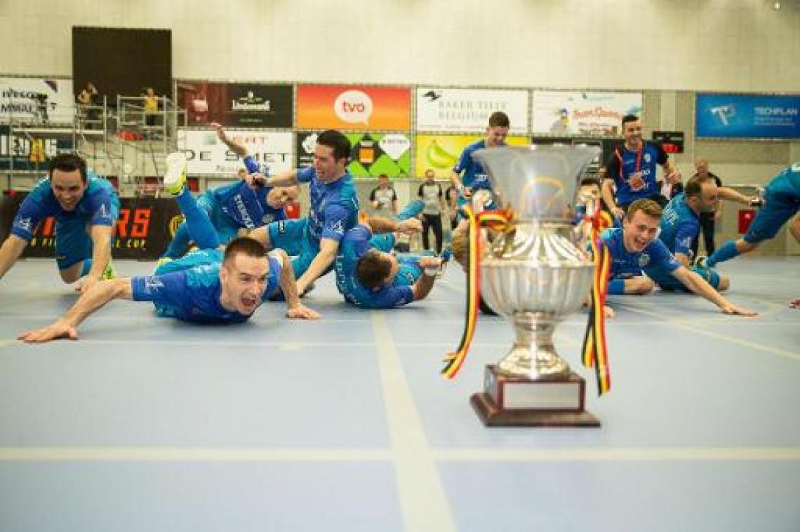 Halle-Gooik wint vierde keer Beker van België futsal