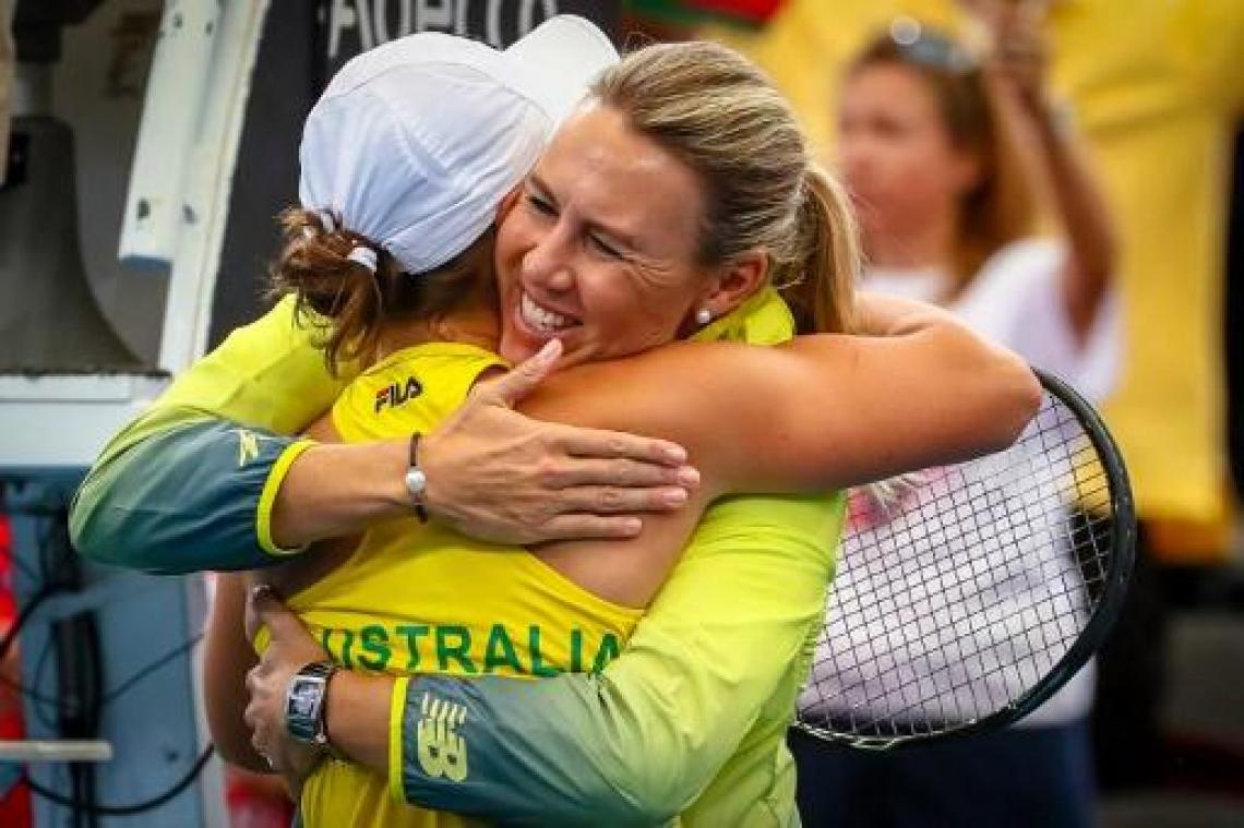 Australië is eerste Fed Cup-finalist