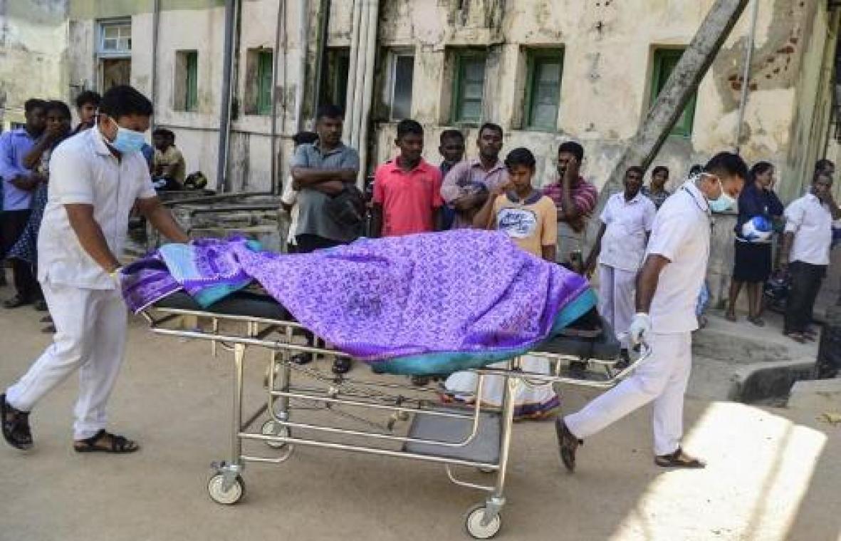 Nieuwe balans na explosies Sri Lanka: 207 doden en meer dan 450 gewonden