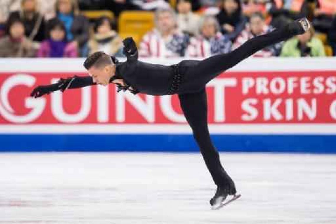 Jorik Hendrickx veertiende na korte kür op WK kunstschaatsen