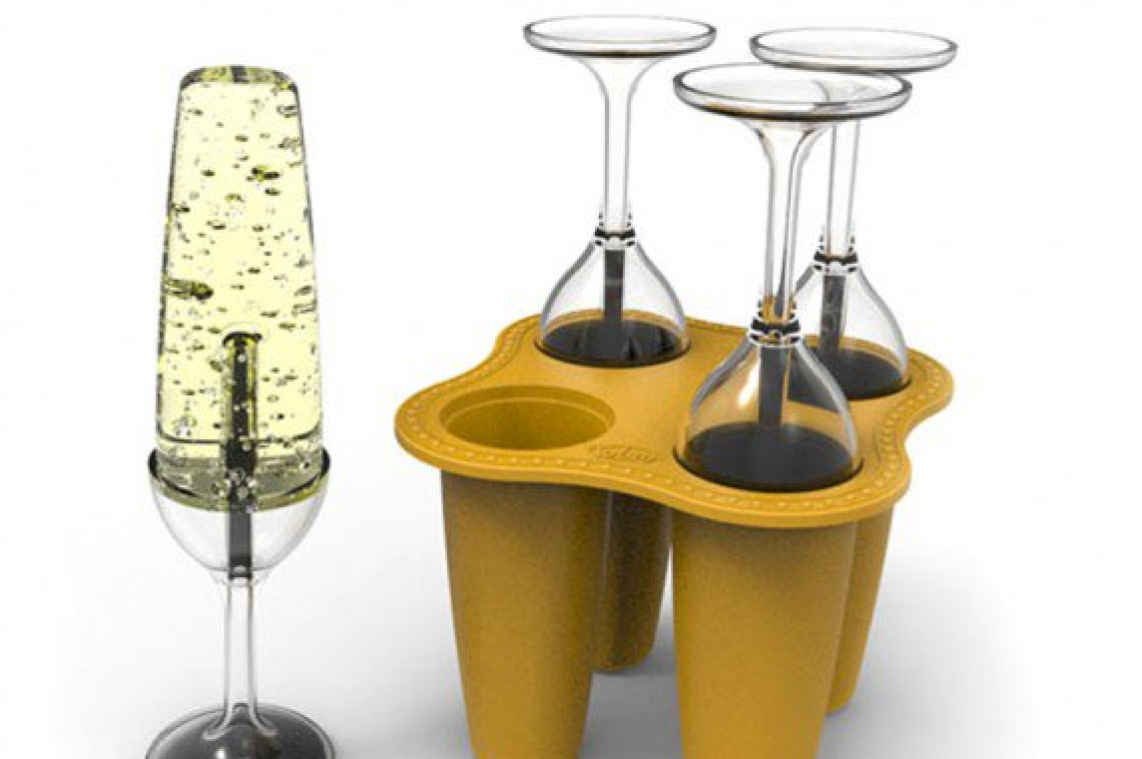 Met deze champagne-ijsjes hou je het deze zomer koel!
