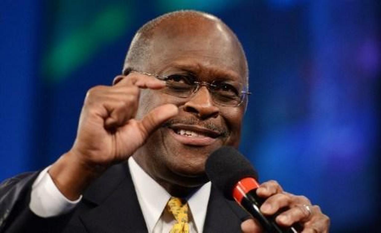 Herman Cain toch geen kandidaat voor zitje in bestuur van Fed