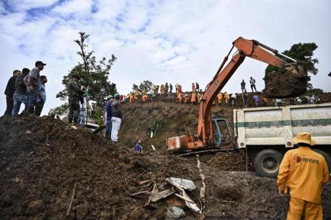 Dodentol na aardverschuiving in Colombia verder opgelopen