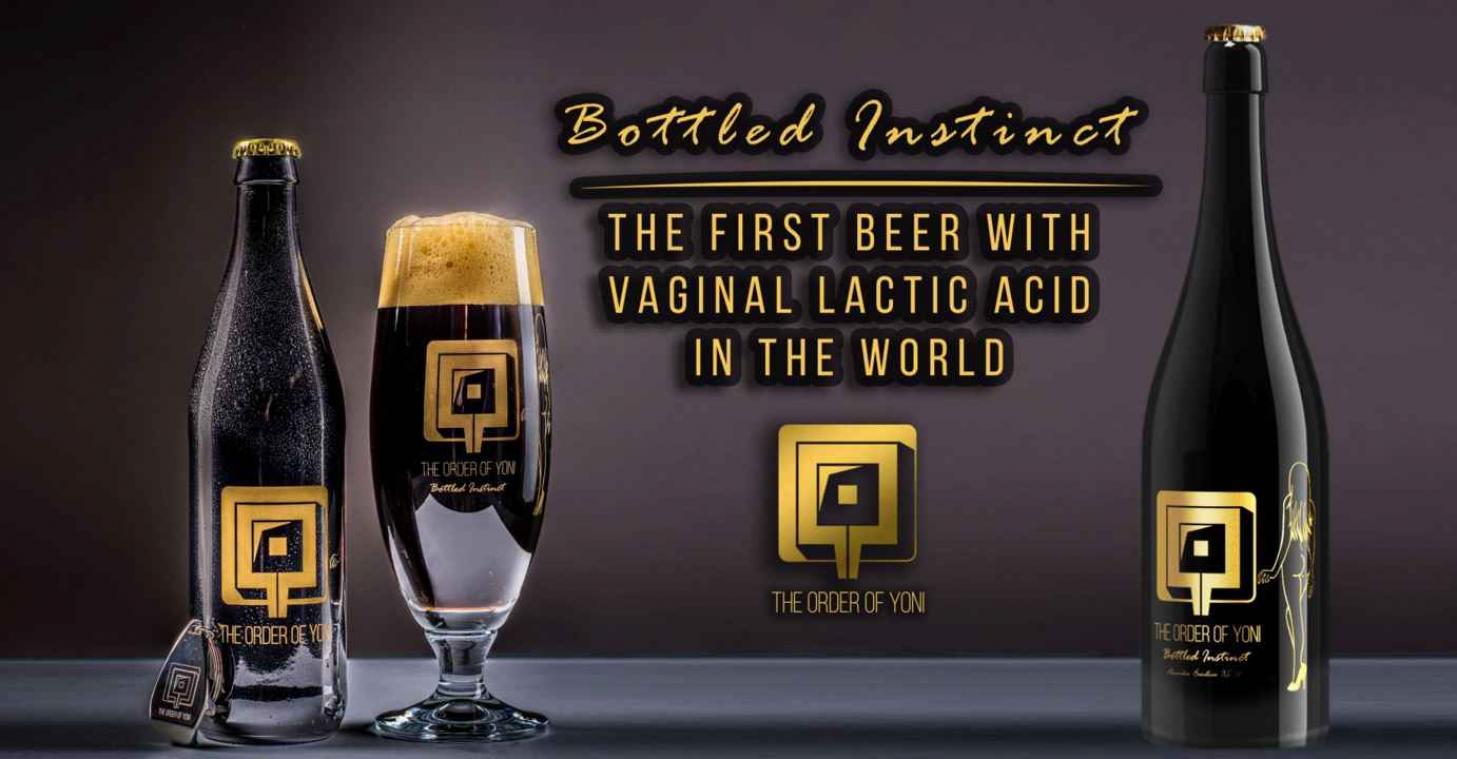 Gat in de markt: bier gemaakt van vaginale afscheiding