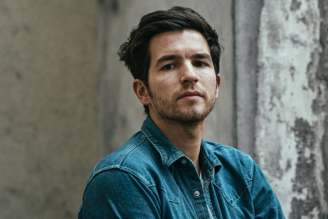 Matteo Simoni en Louis Talpe trekken koersbroek aan voor film 'The Racer'