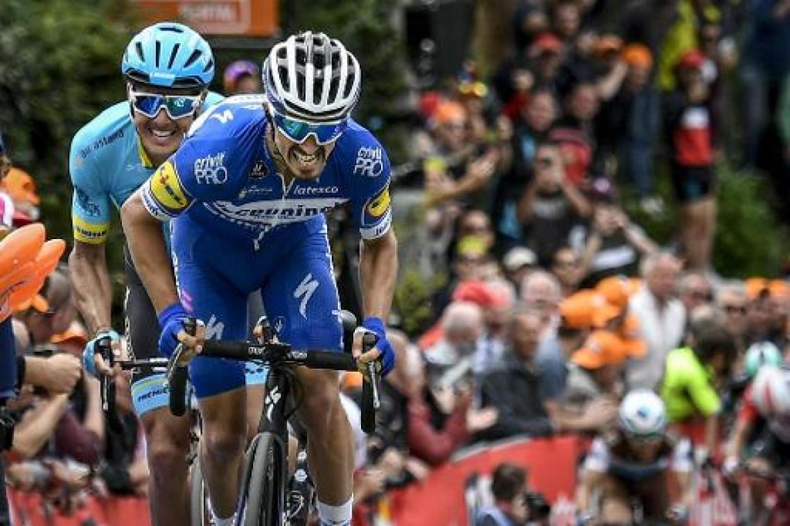 Alaphilippe sprint naar tweede zege op rij op de Muur van Hoei